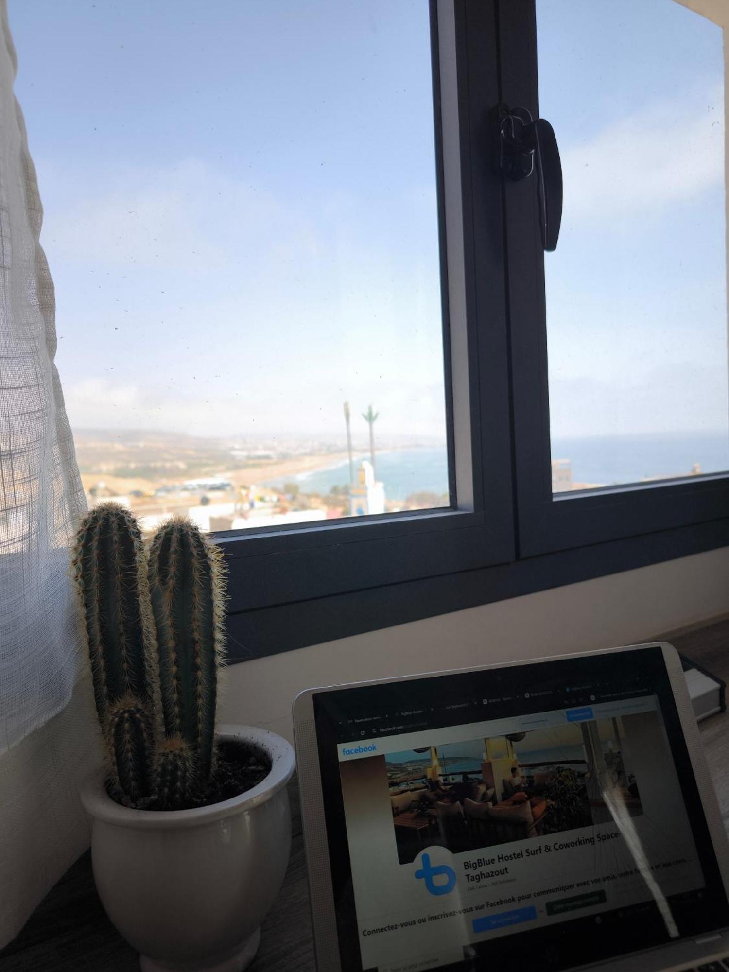 Bigblue Surf Hostel & Coworking Space - Taghazout (Adults Only) Azazoul Bagian luar foto
